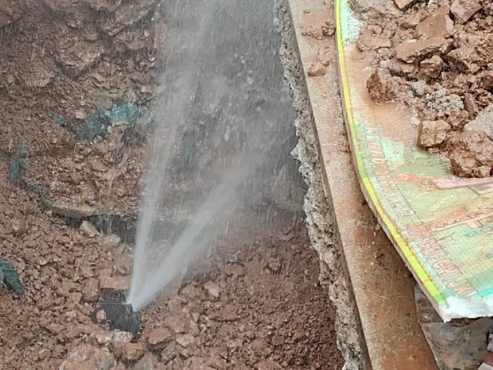 消防水管漏水检测定点开挖（和林格尔）